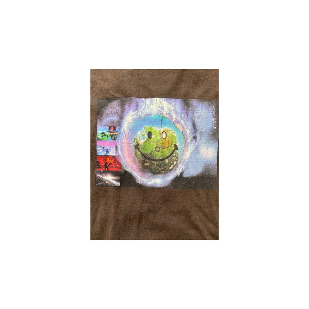 Travis Scott Cactus Jack x Fortnite Astronomical T-Shirt Brown Graphic Mens‎ L - Picture 4 of 7